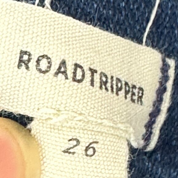 Madewell Jeans Womens 26 Roadtripper Blue Cotton Stretch Pockets Medium Wash - Picture 9 of 10